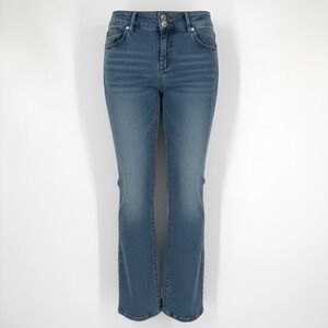 Thats So Fetch Medium Wash Bootcut Jeans Mid Rise Y2K Inspired‎ Stretch Size 6